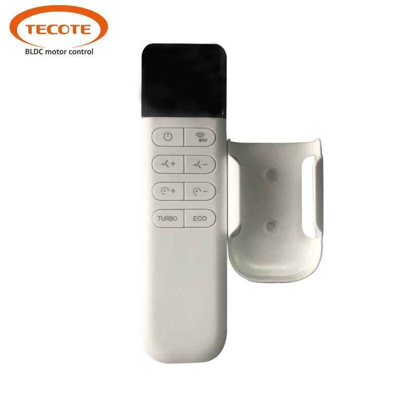 2023 TECOTE New Popular RF remote control for fan with LED display