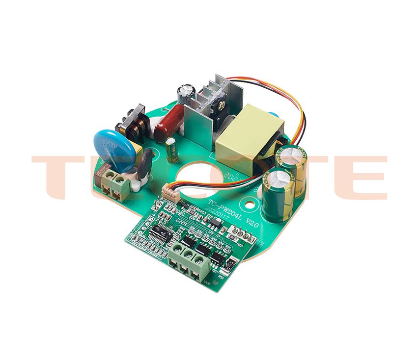 24V, 1.5A BLDC ceiling fan PCBA controller with SMPS