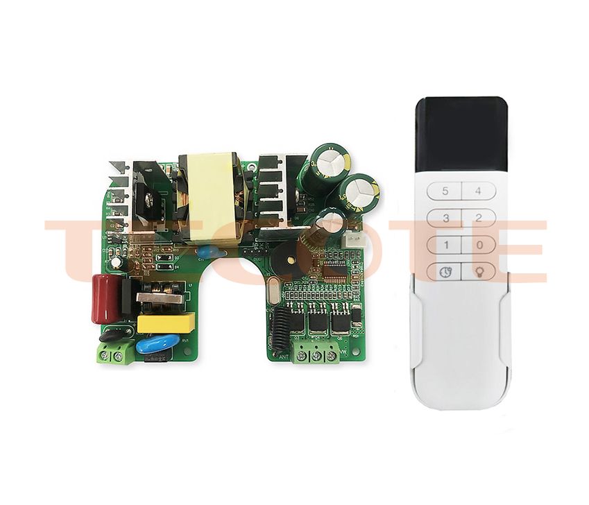 24V, 2A BLDC ceiling fan PCBA controller with SMPS