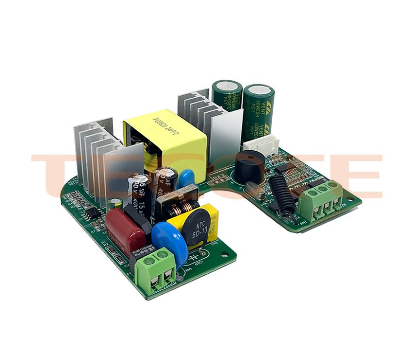 24V, 2A BLDC LED Ceiling Fan Controller PCBA with LED panel support