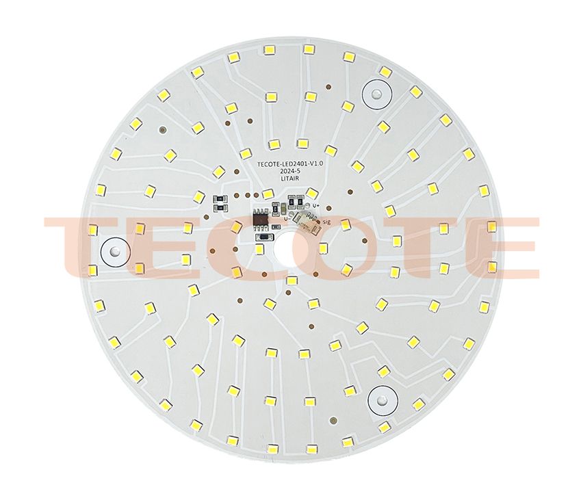24V, 2A BLDC LED Ceiling Fan Controller PCBA with LED panel support