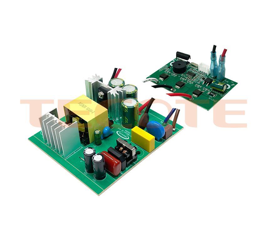 12V ACDC stand fan controller, 60W,high PFC , RF control, ACDC in 2pcs