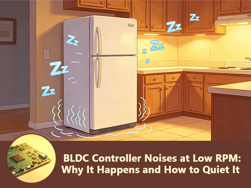 Why Your Refrigerator Fan Makes That Intermittent “Zzz” noise at Low Speed
