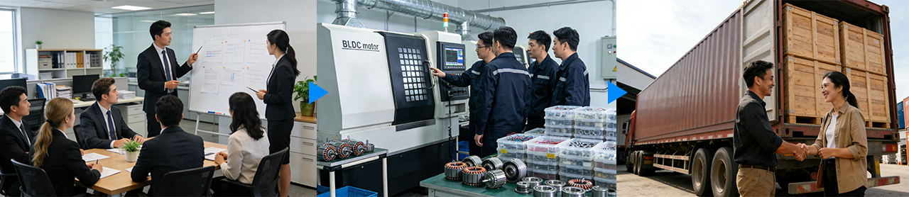 Essential Details for Ordering a Custom Brushless DC Motor